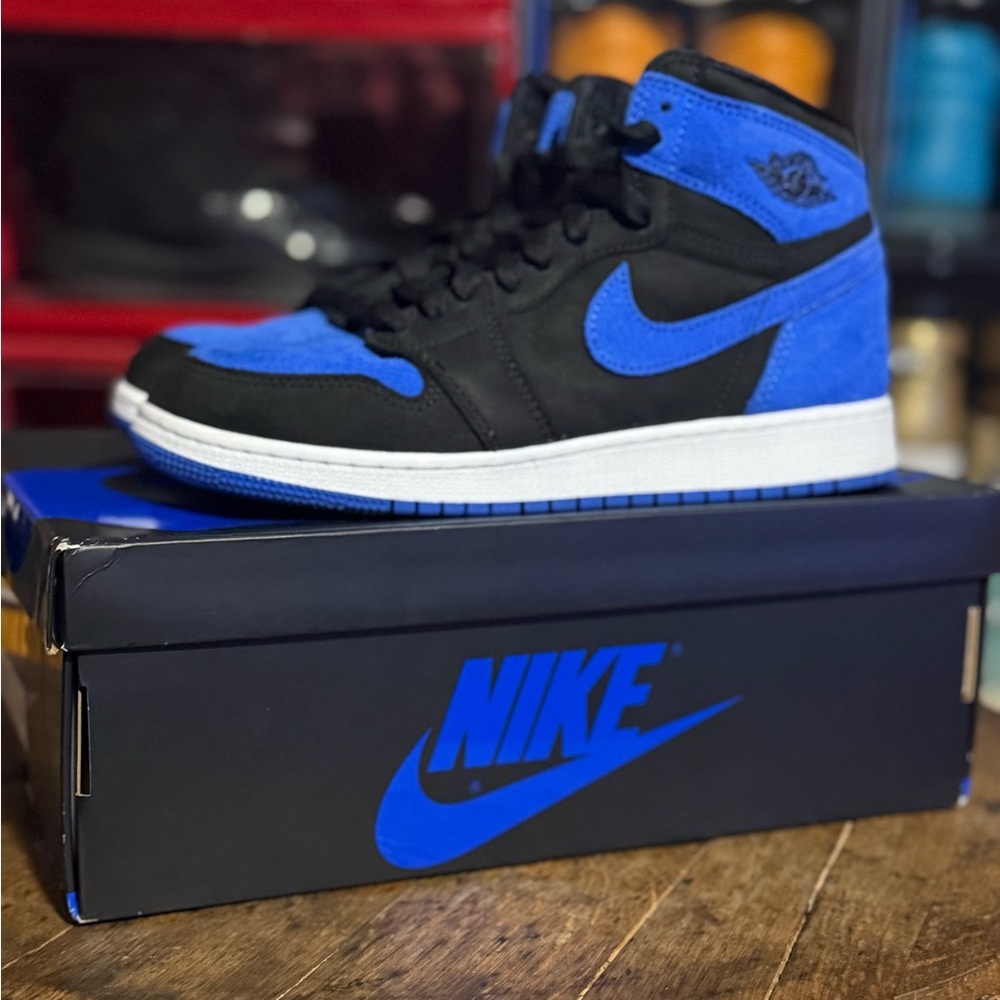 Jordan 1 Royal Blue and Black High-Tops